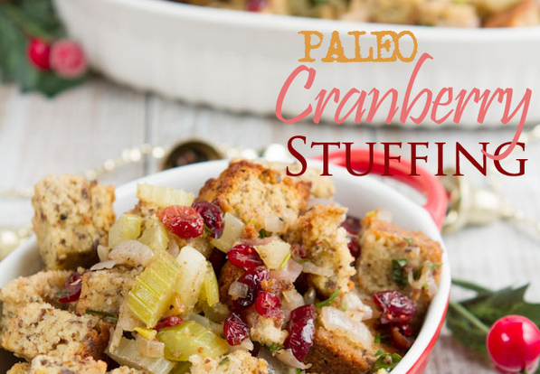 paleo cranberry stuffing recipe thanksgiving autism tips
