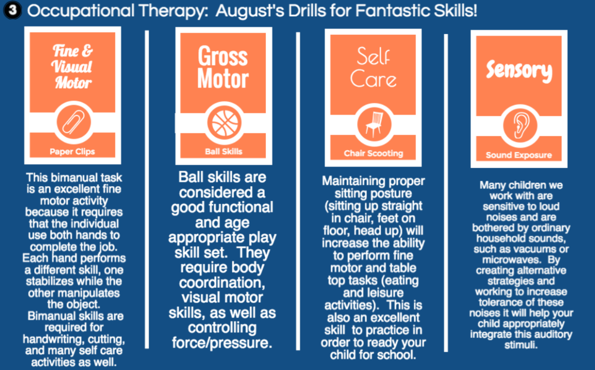 August Occupational Therapy Tips First Leap, Austin TX